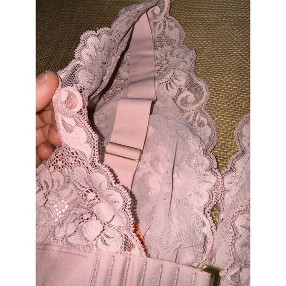 Free People Brand We Are HAH "Got UR Back Bra" in Sheer Violet Sz XS - Picture 6 of 6